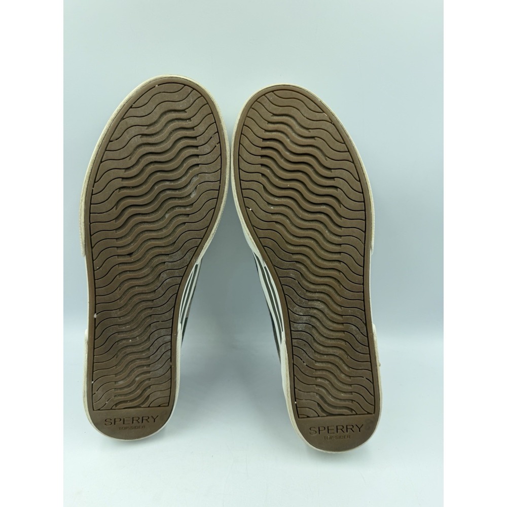 Sperry Crest Vibe Womens 10 Camo Canvas Sneakers Lace Up Casual Shoes Ripstop - Picture 7 of 8